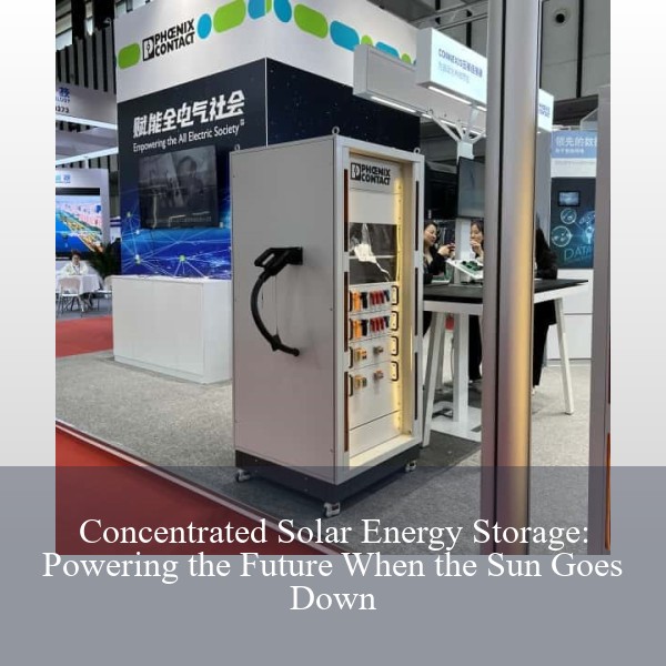 Concentrated Solar Energy Storage: Powering the Future When the Sun Goes Down